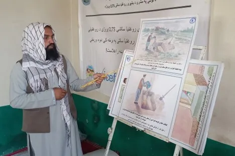 An Inspiring Hero: Ilham Prevents Polio and Other Diseases Through Hygiene