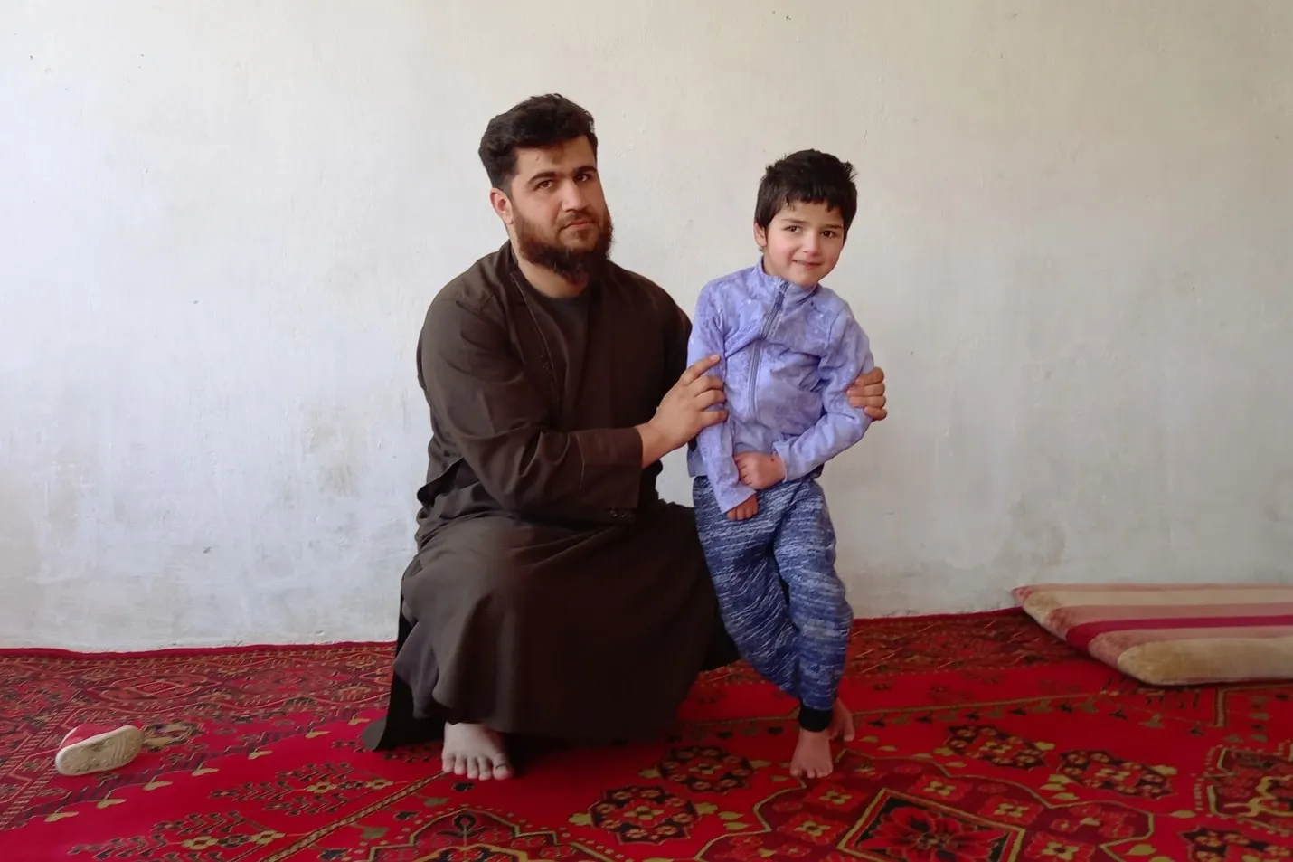 Negligence of parents has resulted in Mudassir contracting polio and becoming disabled