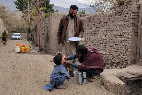 Mohammad's Efforts to Safeguard Children from Polio