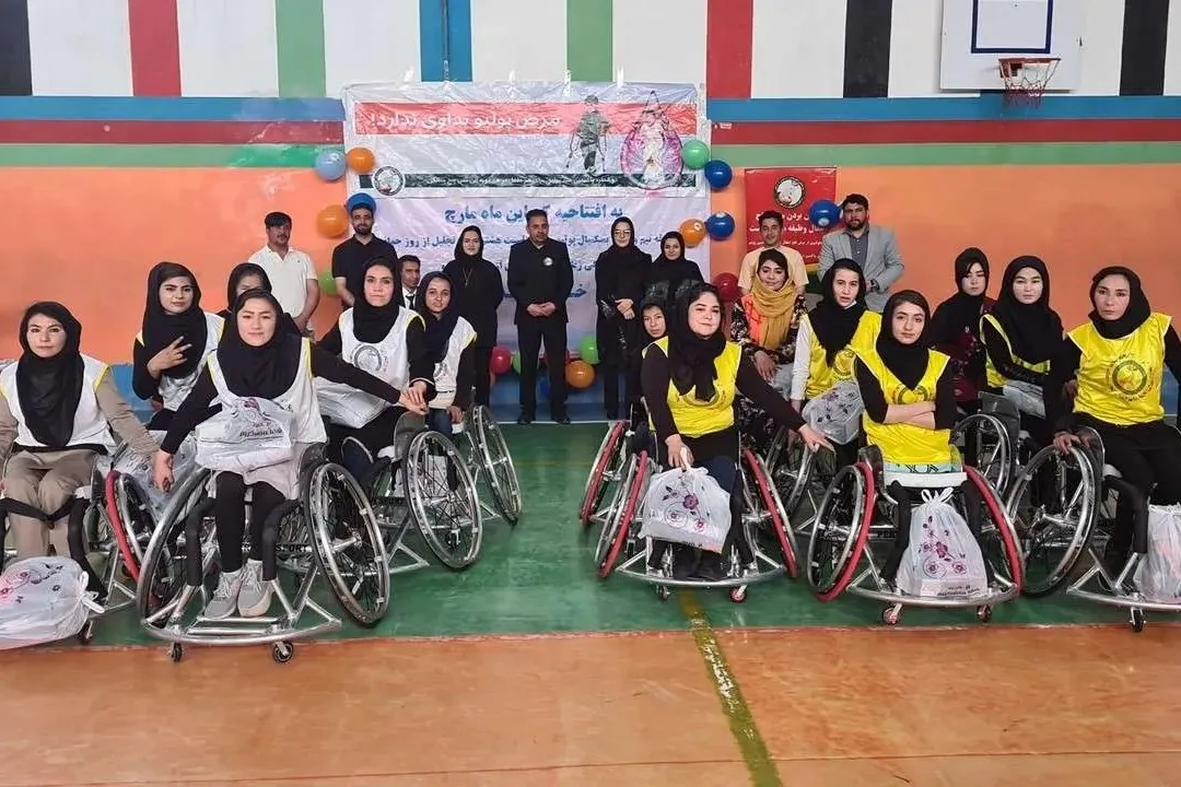 Girls with disability determined to raise polio awareness through basketball games
